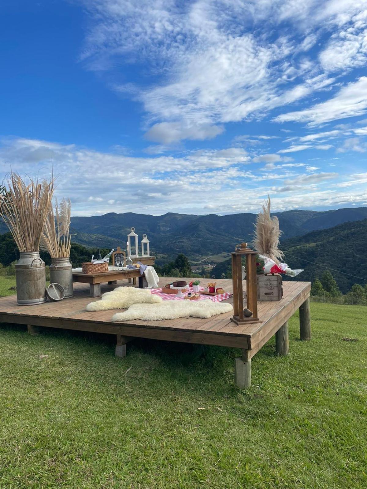 Pousada Colina Dos Ventos - Cabana Monte! Urubici Esterno foto