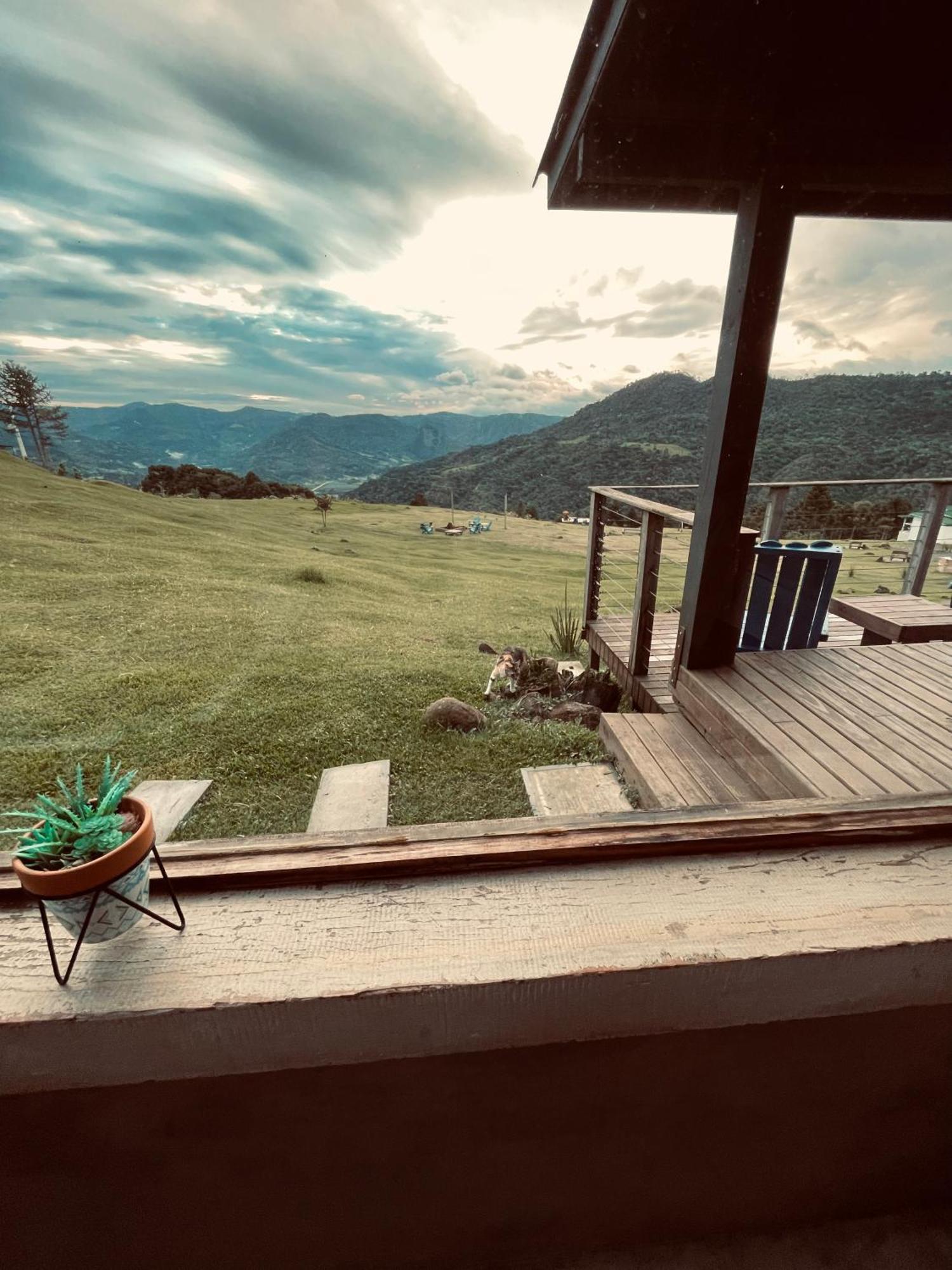 Pousada Colina Dos Ventos - Cabana Monte! Urubici Esterno foto